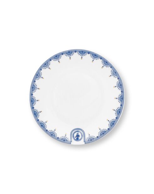 6 weiße Teller von Pip&The Blue Bird, 12 cm