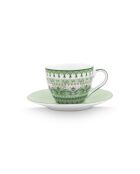 Paire tasse café Lily & Lotus Moon Delight vert - 120ml