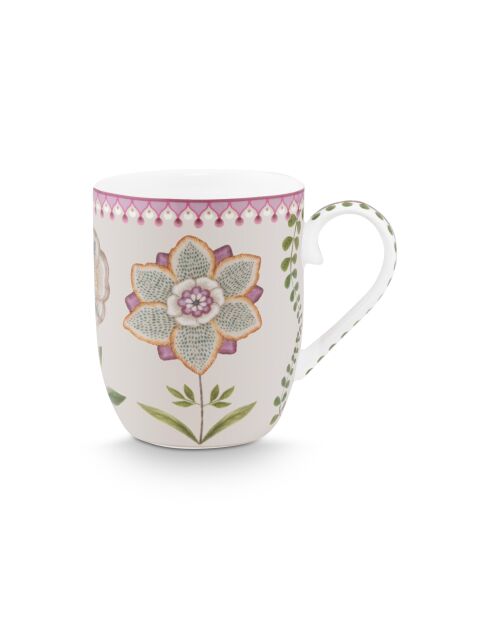 Petit mug Lily & Lotus blanc cassé - 145ml
