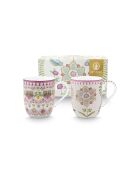 Coffret 2 petits mugs Lily & Lotus multicolores - 145ml
