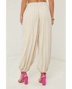 Pantaloni beige Erobaz