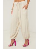 Pantaloni beige Erobaz