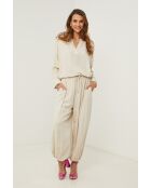 Pantaloni beige Erobaz