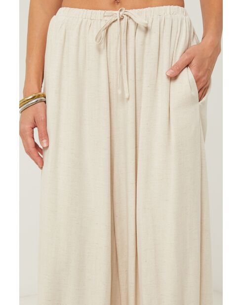 Pantaloni beige Erobaz