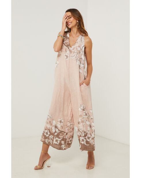 Labelys nackter Leinenoverall