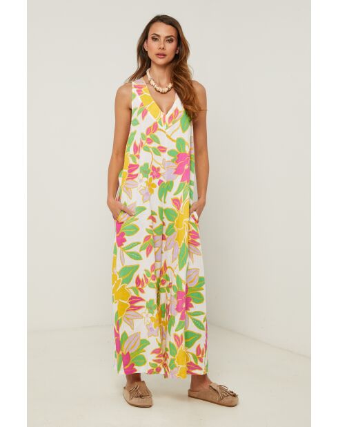 Lordy jumpsuit van meerdere linnen