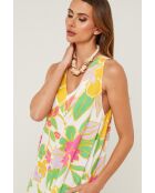 Lordy jumpsuit van meerdere linnen