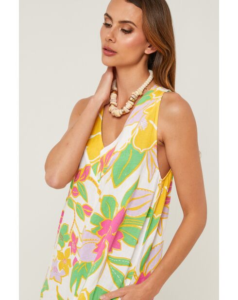 Lordy jumpsuit van meerdere linnen