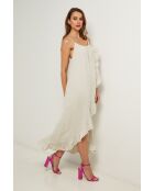 Beiges Leinenkleid Fedicia