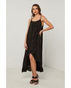 Zwarte linnen jurk van Fedicia