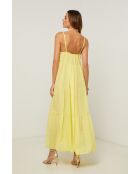 Abito Bix in cotone giallo