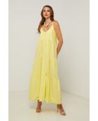 Abito Bix in cotone giallo