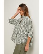 Khakifarbenes Baumwollhemd Abelys