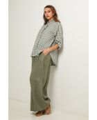 Khakifarbenes Baumwollhemd Abelys