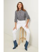 Marineblauw katoenen hemd Abelys