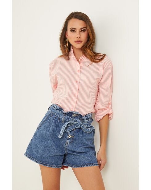 Chemise Aliba rose