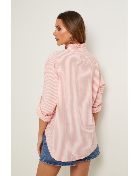 Chemise Aliba rose