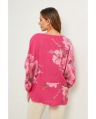 Lirel fushia linnen top