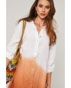 Jemely Brick linnen jurk