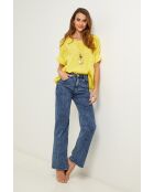 Gelbes Caliba Baumwolltop