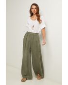 Weißes Baumwolltop Caliba