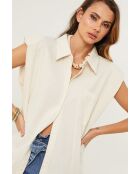 Tunique en lin Foncia beige