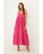 Bix fuchsia katoenen jurk