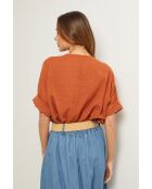 Baumwolltop Caliba Brick