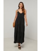 Zwarte katoenen jurk van Bix