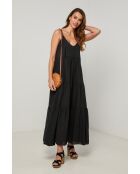 Zwarte katoenen jurk van Bix