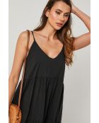 Zwarte katoenen jurk van Bix