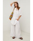 Tunica Berline in lino bianco