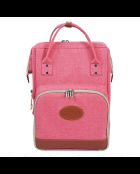 Sac à dos escapade 2 personnes rose