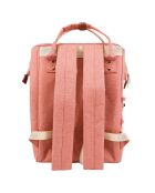 Sac à dos escapade 2 personnes rose