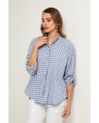 Abelys hemd van indigokatoen