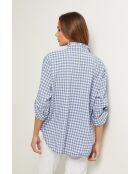 Abelys hemd van indigokatoen