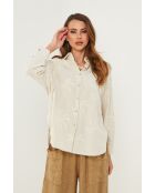 Beige katoenen hemd van Castafior