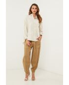 Beige katoenen hemd van Castafior