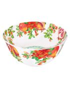 Saladier profond seville blanc, rouge et vert - 25 cm  x 11 cm