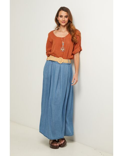 Gonna blu chiaro Axa