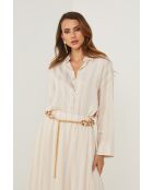 Overhemd Evolu nude/beige