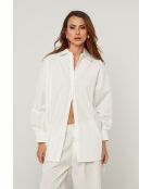 Ecrufarbenes Baumwollhemd Chelys