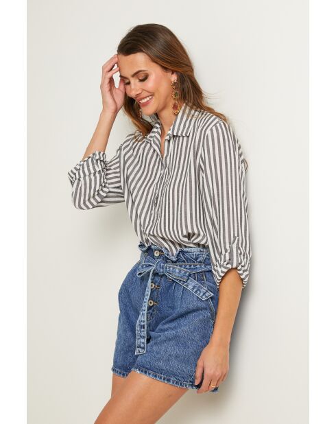 Alcor schwarzes Hemd