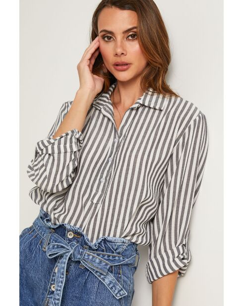 Alcor schwarzes Hemd