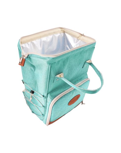 Sac à dos escapade 2 personnes vert