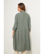 Gabry kaki linnen jas