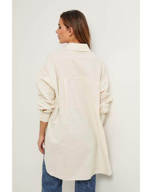 Beige katoenen hemd van Chelys