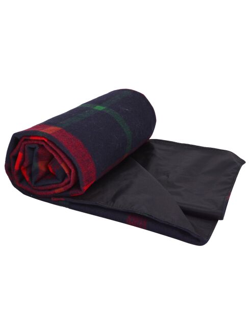 Manta de picnic de tartán escocés azul, rojo y verde
