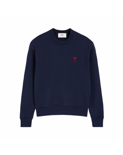 Ami De Coeur marineblauw en rood sweatshirt