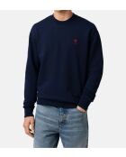 Ami De Coeur marineblauw en rood sweatshirt